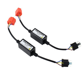 For Jeep Anti-Flicker Error Free Decoder Harness Canbus Resistor H4 HB2 9003 For 7inch Round LED Headlight for JK TJ LK