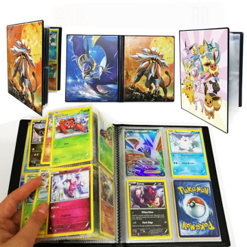 TAKARA TOMY Pokemon Card Holder Book Album Playing Gx Pokemon Cards Box 240pcs Holder Pokemon Card Holder Card Case