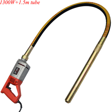 35mm Concrete Vibrator 1300W 220V With Copper Motor Construction Tools