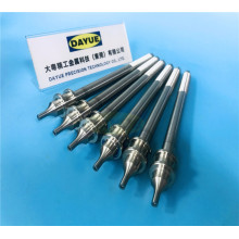 Machined threaded shaft drive spindle hydraulic valve stem