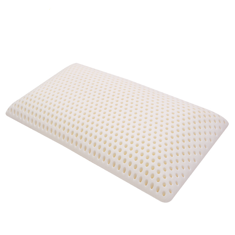 Natural Pure Latex Foam Rectangular Slow Rebound Memory Foam Pillow Cervical Health Care Orthopedic Latex Neck Foam Pillow