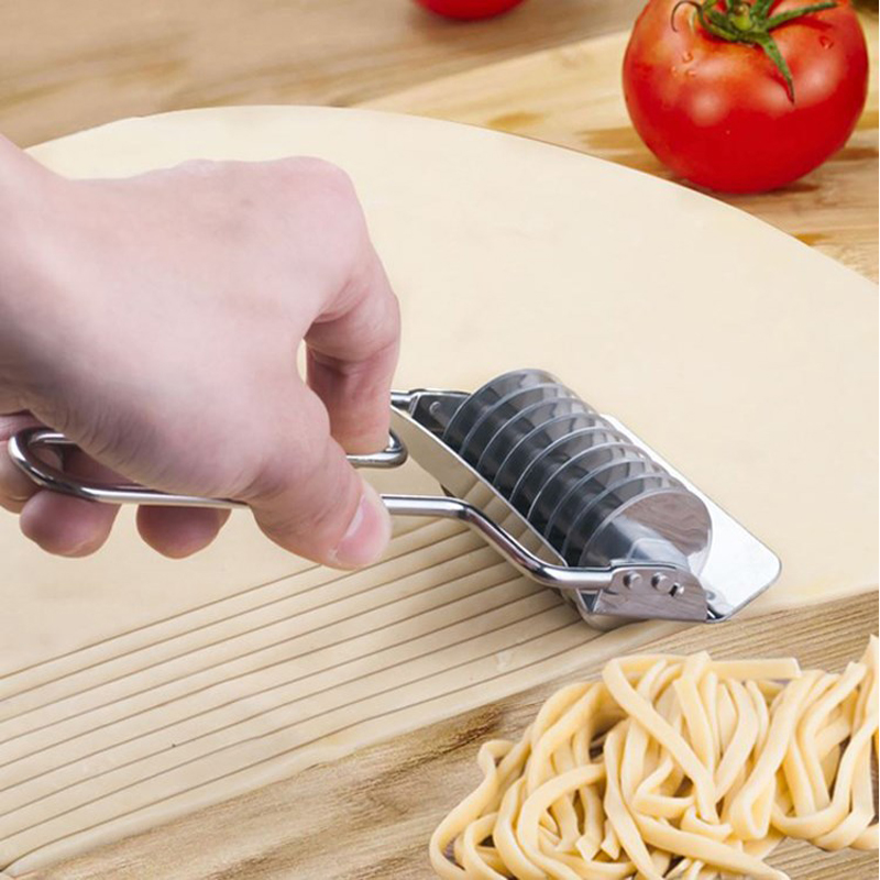 1PC Pressing Machine Non-slip Handle Kitchen Gadgets Makers Noodles Cut Knife Manual Section Shallot Cutter Kitchen Accessories