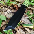 Outdoor Axe Tactical Chopper Stong Balde Paratrooper Rope TOP Straight Knife , with Nylon Sheath