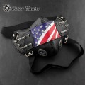 New Flag Full Metal Stud Biker Motorcycle Mask Gothic Punk