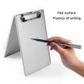 A4 A5 Clipboard Aluminum Alloy Writing Board Clip File Folder Document Holder Binder Carpetas