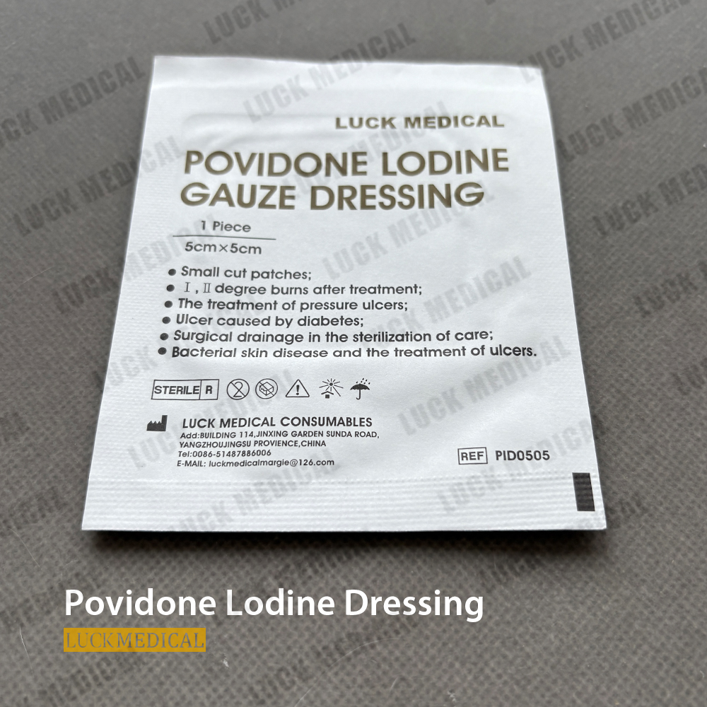 Povidone Lodine Dressing Gauze 02