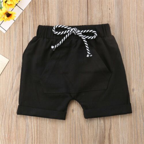 Focusnorm New Casual Cute Toddler Infant Baby Girl Boy Cotton Casual Sport Jogger Pants Shorts