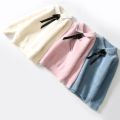 Mink Velvet Girls Sweaters Bottoming Shirt Kids Long Sleeve College Style Clothing Winter Clothes With Bow Tie Knitwear Outfits