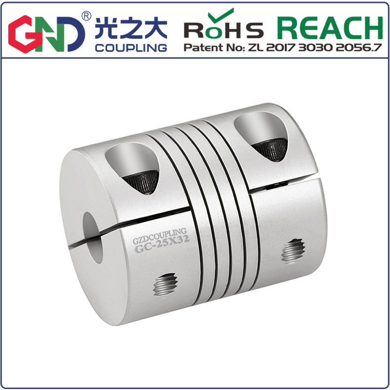 GC aluminum alloy Diameter 19,lengeh 23mm winding clamp series Integration shaft coupling GND