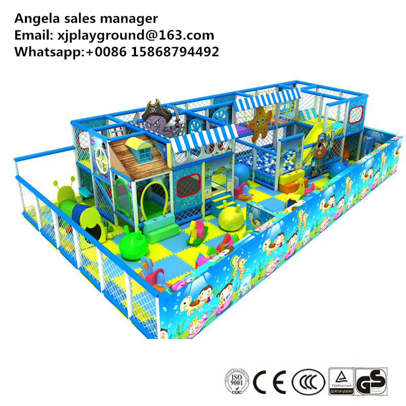 2017 commercial indoor playground with balls pool