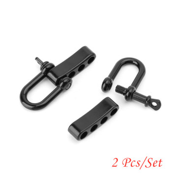 2pcs Adjustable Anchor Shackle Outdoor Survival Rope Paracord Bracelet Buckle Outdoor Camping Survival Bracelet Accessories