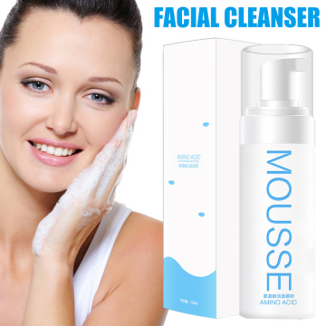 High Quality Aminos Acid Mousse Foam Cleanser Face Washing Deep Cleaning Facial Skin Care