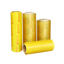 Food Grade Transparent Plastic Wrap Pvc Cling Film