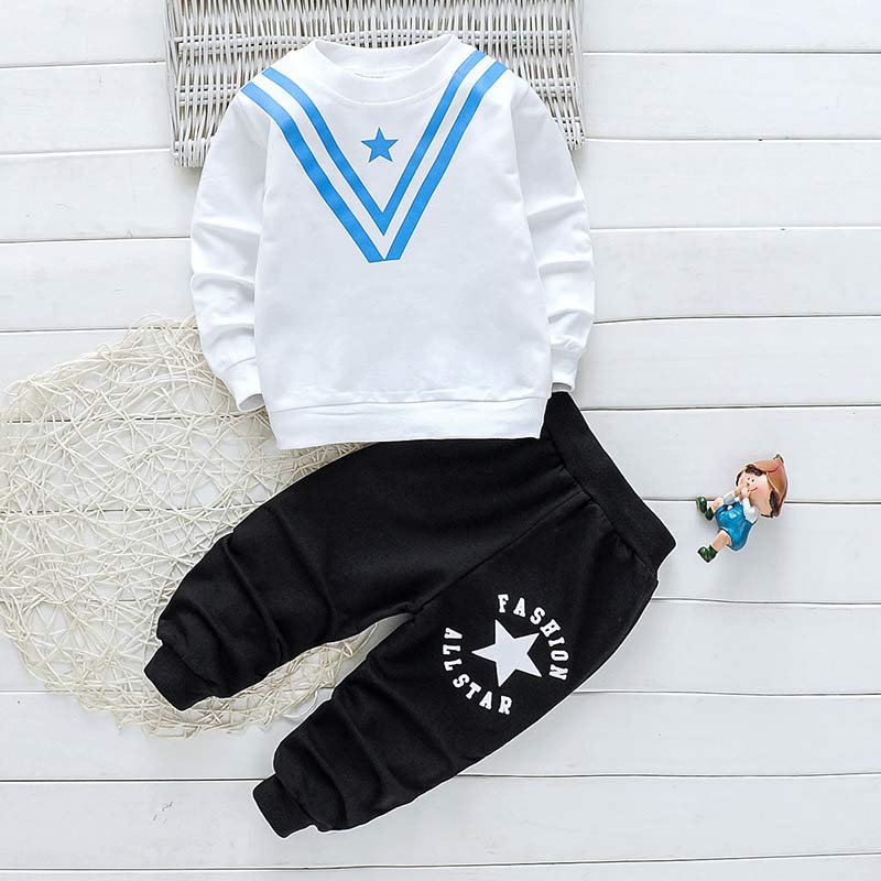 Bear Leader Boys Clothing Sets 2021 Autumn Brand New Fashion Costume Hooded Sweatshirt Top Casual Pant 2PCS Sports Set Outfits