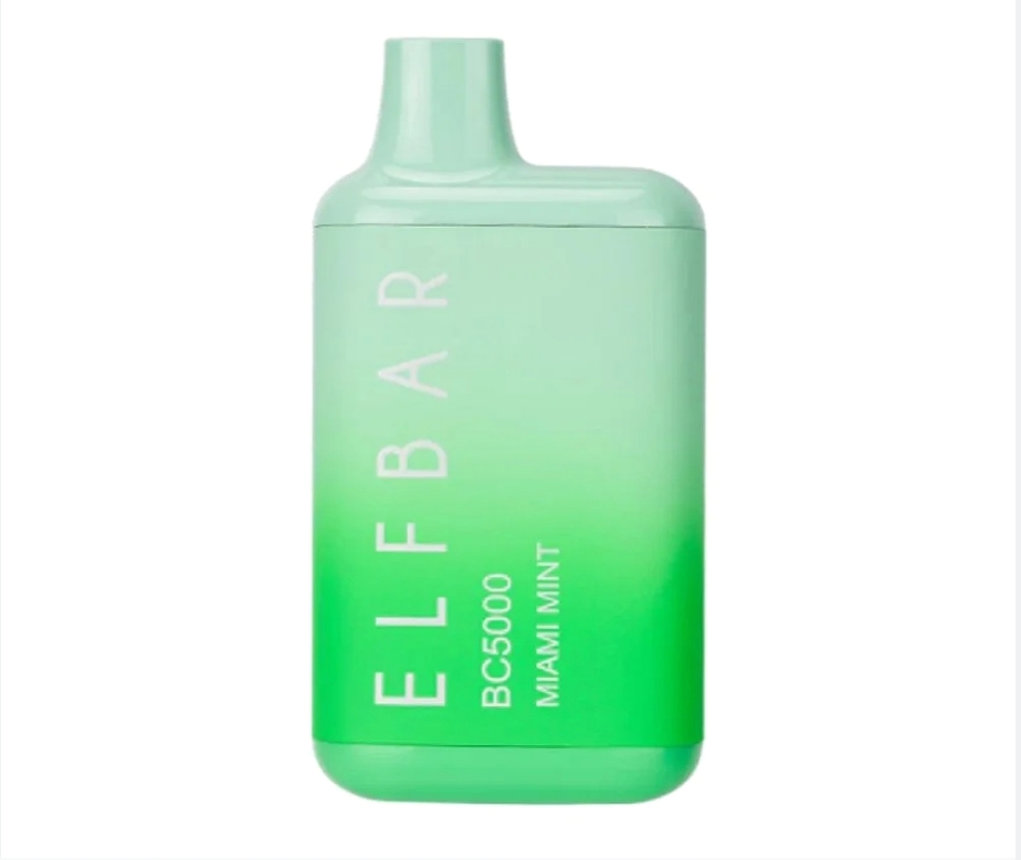 Elf Bar Bc5000 Vape Miami Mint Png