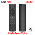G20S PRO 2.4G Wireless Smart Voice Backlit Air Mouse Gyroscope IR Learning Google Assistant Remote Control for Android TV BOX