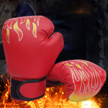 Kids Adult Boxing Gloves PU Leather Sparring Kickboxing Training Gloves SAL99