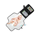 Travel  Baby Diaper Change Mat with Built