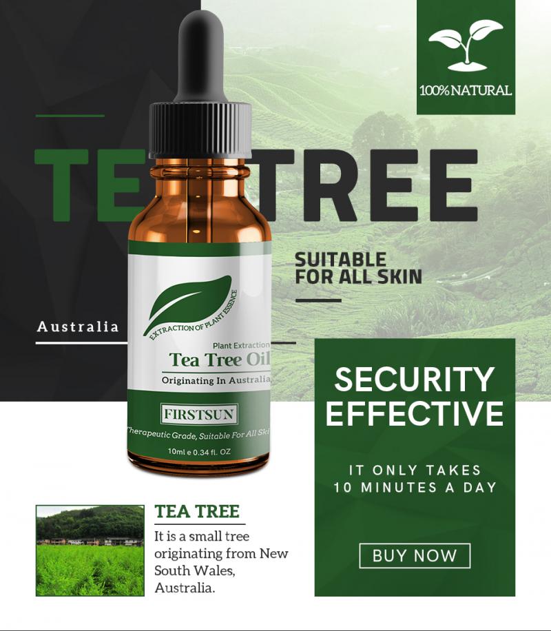 Tea Tree Essential Oil Natural Fade Acne Shrink Pores Repair Moisturizing Anti-wrinkle Skin Care Massage Oil For Any Skin TSLM2
