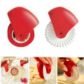 Kitchen Tools Pastry Cutter Rolling Wheel Decorator To Ensure Smooth Cutting DIYManual Noodle Cutter Knife Pizza Pie Accessories