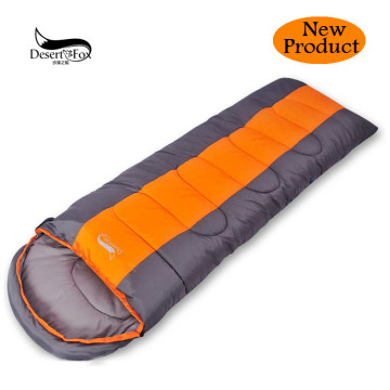 Desert&Fox Free Shipping Outdoor Adult Envelope Sleeping Bag Waterproof Keep Warm 4 Seasons Camping Travel Sleeping Bag Lazy Bag