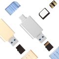 1 PC 2in1 USB 3.0 Type C to Micro SD TF Memory Card Reader for Huawei NM Nano Card