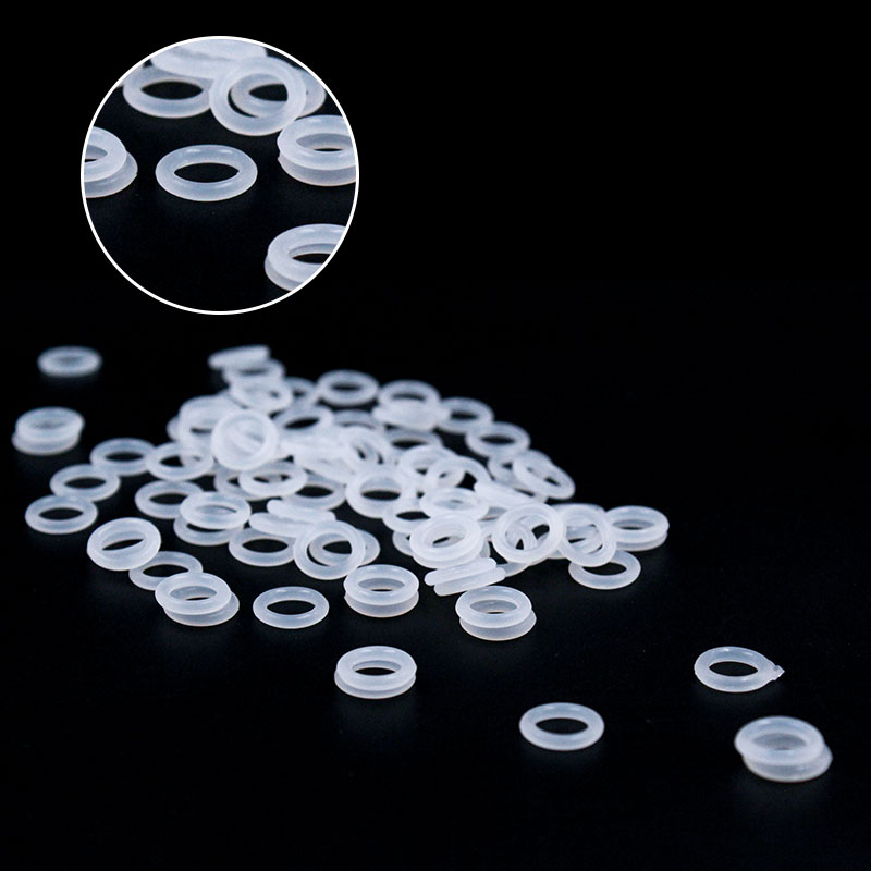 10PCS/lot Silicon Rings Silicone/VMQ O ring 1.8mm Thickness ID1.8/2/2.5/2.8/3.15/3.55/3.75/4.5/5mm Rubber O Ring Seal Gasket