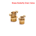 1/4 3/8 Brass Drain Valve Air Compressor Drain Valve For Air Compressor Tank Replacement Part Long Service Life New