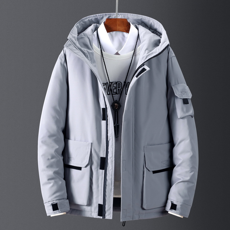 2019 High quality men's winter jacket thick snow parka overcoat white duck down jacket men wind breaker brand Tace down coat 057