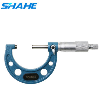 shahe 25-50mm High Accuracy Hardened alloy Probe Outside Micrometer Gauge Precision Measuring Tool 0.01mm micrometer