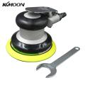 KKMOON Professional Pneumatic Sander Polisher Air Sander 5'' Air Palm Orbital Sander Grinder Sanding Machine Tool