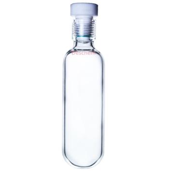120ml Glass High Pressure Bottle,45*110 Heavy Wall Vessel With #15 PTFE Thred