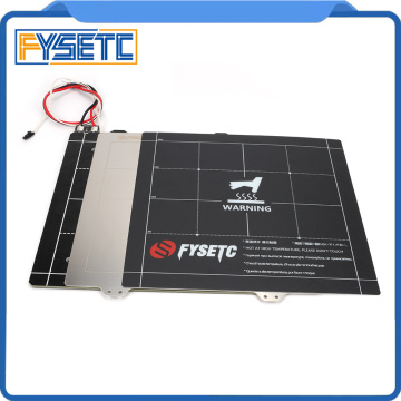 235*235mm 3D Printer Magnetic Heated Bed 24V Wiring Thermistor Kit With Steel Sheet For Ender-3/3S 3D Printer Parts