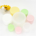 10Pcs/Lot Refillable Bottles Plastic Empty Makeup Jar Pot Travel Face Cream Lotion Cosmetic Container Jars With Inner Cap 100g