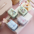 Cartoon Rabbit Hand-Held Metal Storage Box Portable Chocolate Lipstick Tin Box for Party Wedding Birthday Favor Gift Box