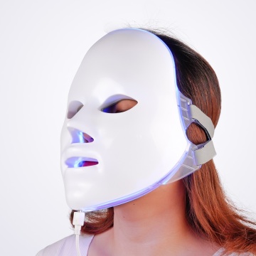 7 Colors Led Therapy Mask Light Face Mask Therapy Anti Acne Whitening Facial Mask Korean Skin Care Face Rejuvenation Home SPA