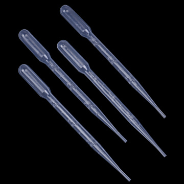 20pcs Plastic 3ml Painting Accessory Transfer Pipettes Dropper Laboratory Tools Disposable Graduated Polyethylene