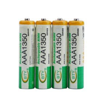 4pcs BTY 1.2V AAA 3A 1350mAh Capacity Ni-MH Rechargeable Battery Replacement For RC Toys Camera Battery