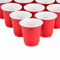 50pcs 2oz Disposable Plastic Mini Jelly Cups Tumblers Red Drinking Glasses Wedding Party Supplies Kichen Tool