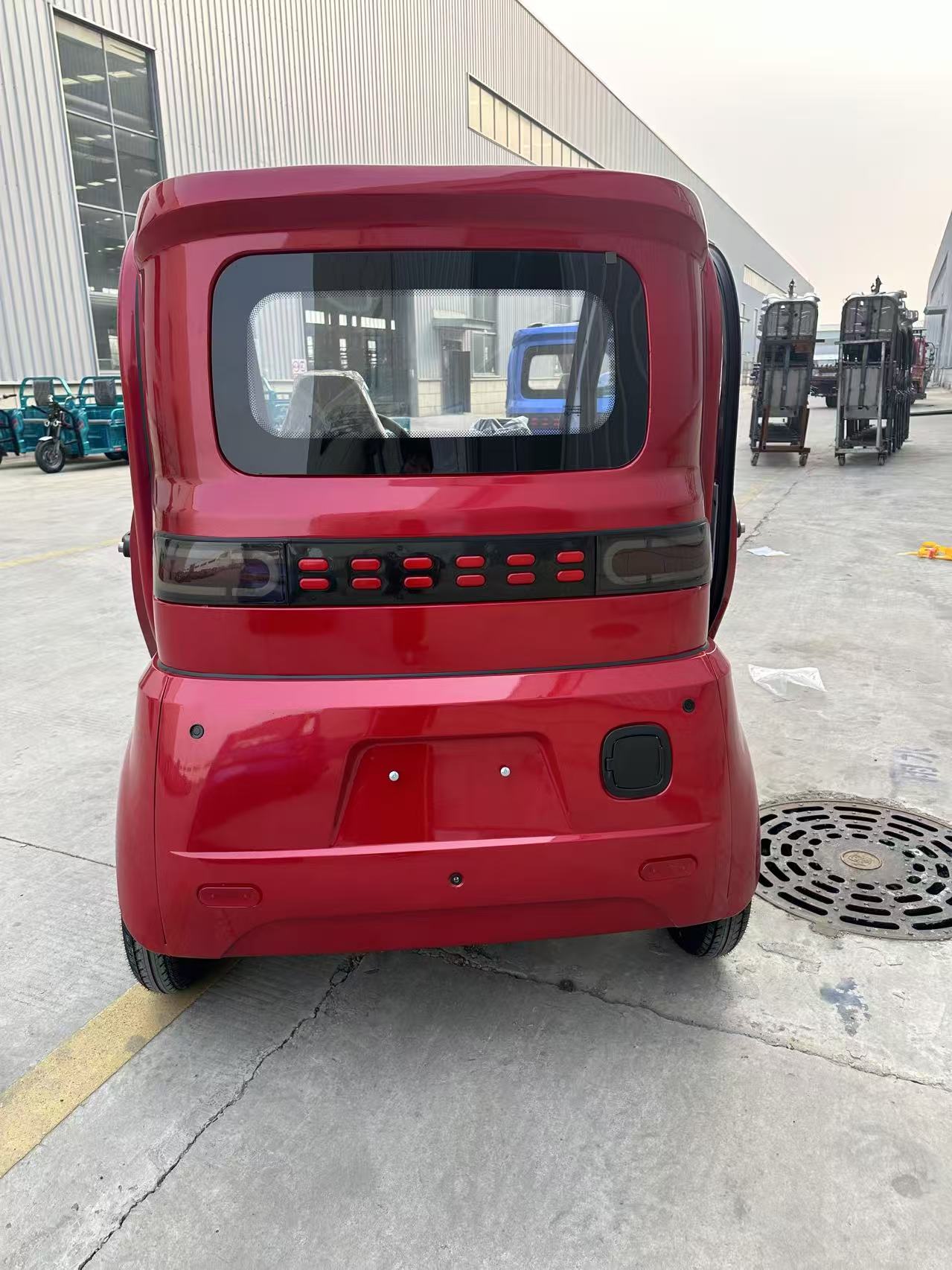 Beyond Brand two-door fully enclosed electric vehicle