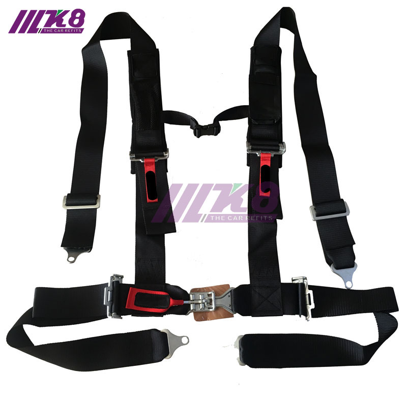 K8-8001 3 Inch 4 point Latch Link Car Auto Racing Sport Seat Belt Safety Racing Harness