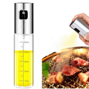 Kitchen Supplies Glass Bottle Barbecue Cooking Seasoning Oil Pot Sprayer Gravy Boats