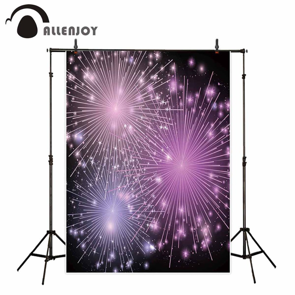 Allenjoy New Year's fireworks Background for Photo Photography firecrackers Backdrops Background Christmas Backdrops Photography