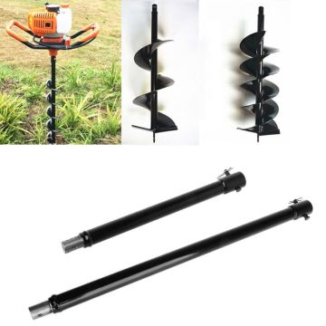 30/50cm Extension Auger Bit Extended Length Drill Bits For Hole Digger Earth Augers Plant Garden Tool