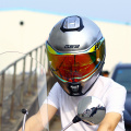GSB New Flip Up Motorcycle Helmet Motorbike Modular Dual Lens Motocross Moto Helmet Crash Full Face Helmets Casco Moto Casque
