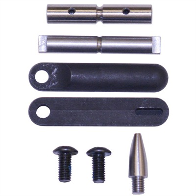 Magorui Gen 2 .154 Non-Rotating Anti-Walk Pins with Black Side Plates Trigger Hammer Pins AR15