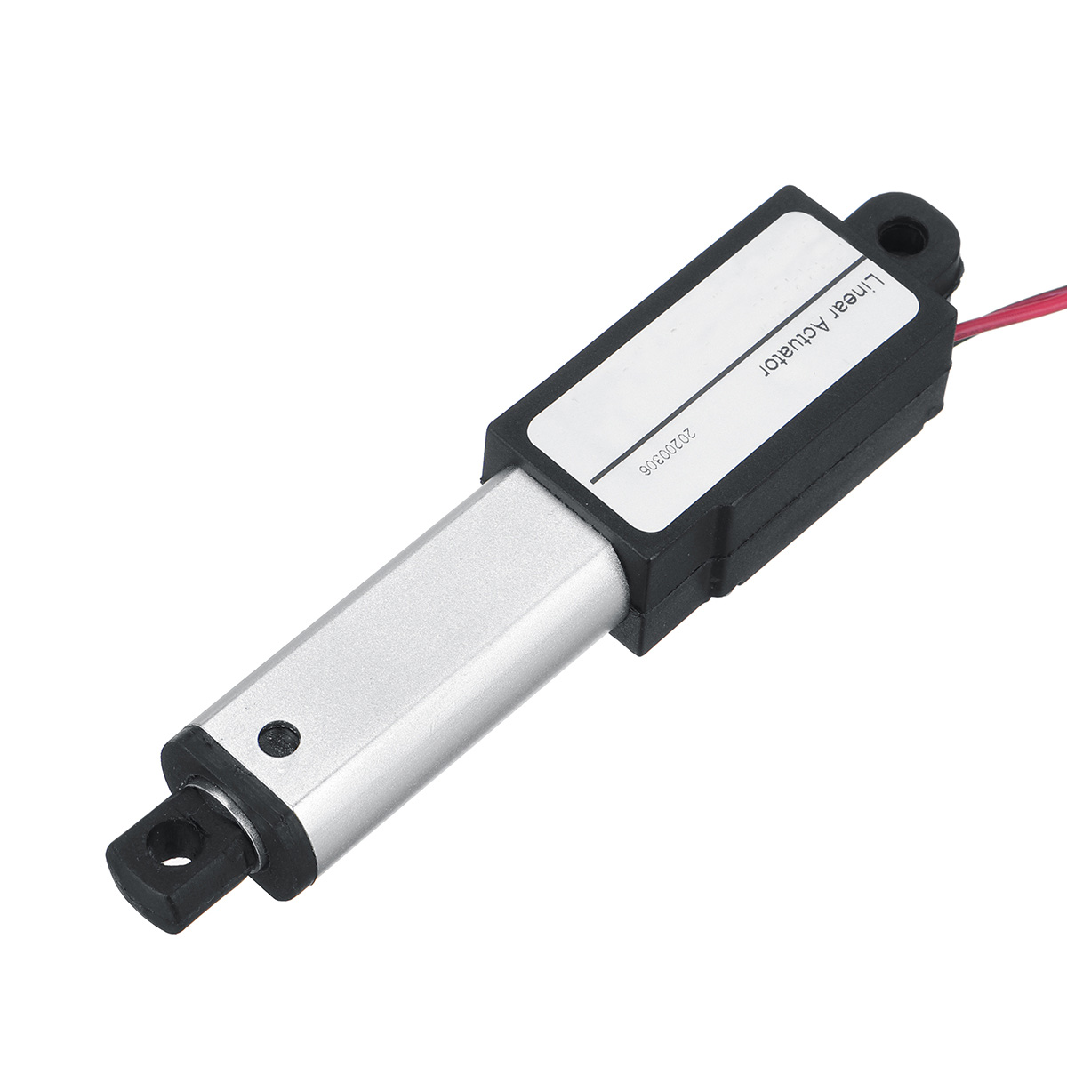 30mm/s 15mm/s 9.5mm/s Aluminum Alloy 5000N 100mm Stroke Micro Linear Actuators Linear Actuator DC 12V Electric Linear Motor