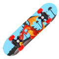 Four wheel Skateboard Beginner Kids Cartoon Skateboard Maple Wood Deck Skate Board Outdoor Long Board Double Rocker Skateboard