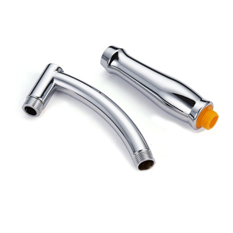 Shower Head Extension Arm Arch Design Hand Hold Adjustable Extender High Polished Sprinkle Parts For Bathroom