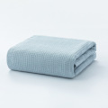 Blue towel